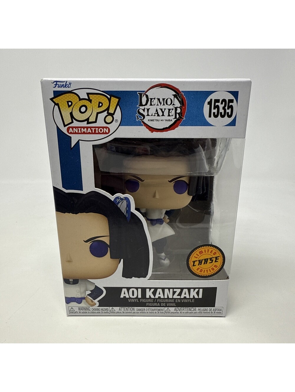 DEMON SLAYER Aoi Kanzaki Funko Pop 1535 CHASE with protector